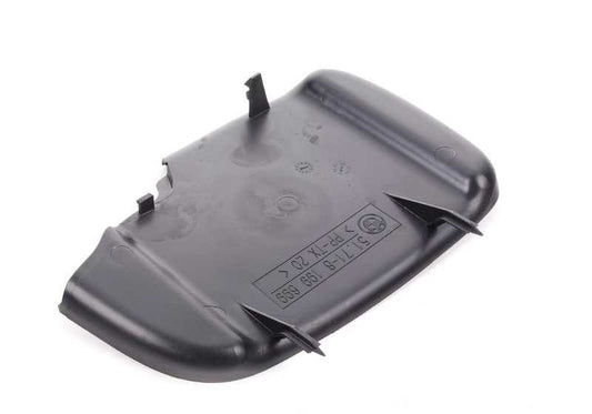 Tapa conducto aire superior izquierda OEM 51718199699 para BMW E46 {316i (modelos AL11, AL12, AL21, AL22, AL51, AN72, AN82, AX31, AX32, AX41)}. Original BMW.