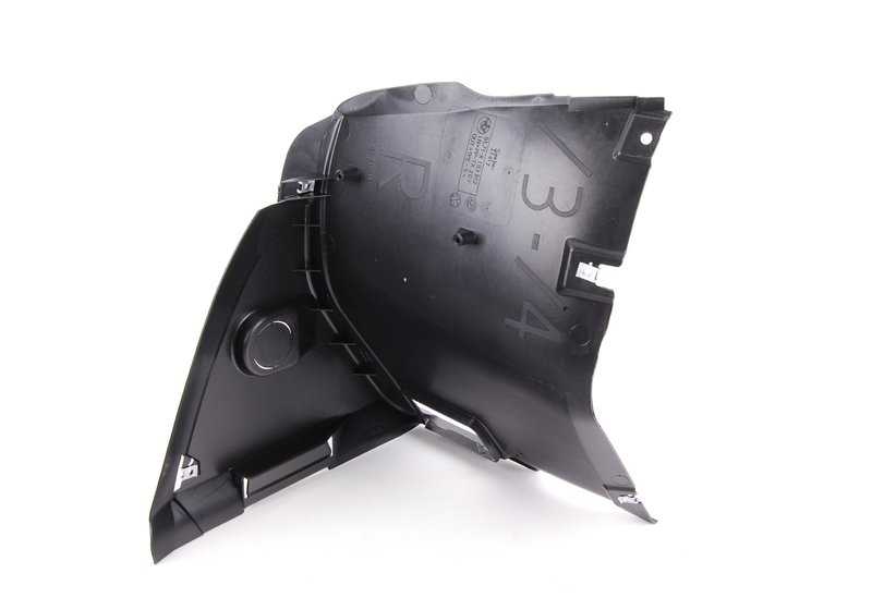 Recubrimiento derecho OEM 51718193812 para BMW Serie 3 E46 (316i, M43, N42) y más. Original BMW.