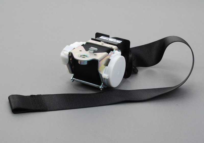 Corrente de segurança frontal esquerda com OEM pré -tenhor 72119114283 para BMW E92, E92N. BMW original.