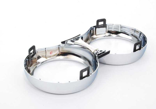 Embellecedor cromado para cuadro de instrumentos (columna de dirección) OEM 62116977372 para MINI R50, R52, R53 (años 2000–2006). Original MINI.