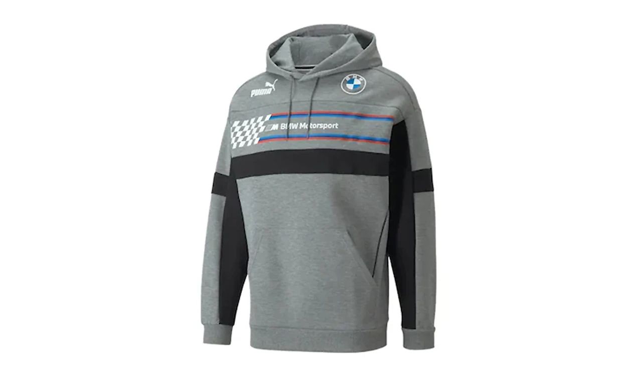 Hoodie M Motorsport Grau Größe XL für BMW. Gültig für BMW. Original BMW.
