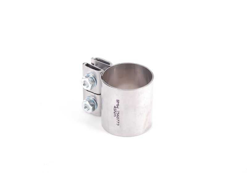 Manguito de escape / conector de tubo Ø60 mm OEM 18307560779 para MINI F55, F56, F57, F54, F60, U25 y BMW E81, E82, E87, F20, F30, G20, X1, X3, X5, Z3, E46, E90, E60, E39, F10, F01... Original BMW y MINI.