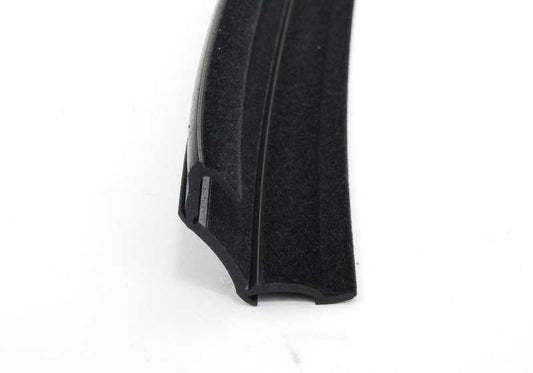 Rear left window guide for BMW E39 (OEM 51348193139). Original BMW