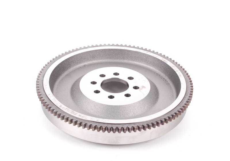 Volante motor OEM 11227535599 para MINI R50 (One, Cooper) y R52 (Cooper). Compatible con motores W10 manual y automático. Original MINI.