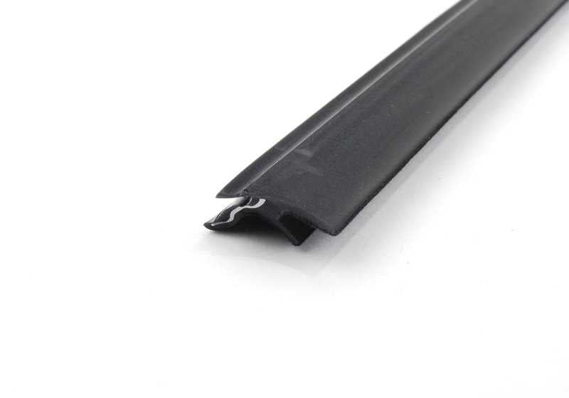 Sellado del canal de la ventana exterior izquierdo para BMW Serie 3 E30 (OEM 51211913057). Original BMW