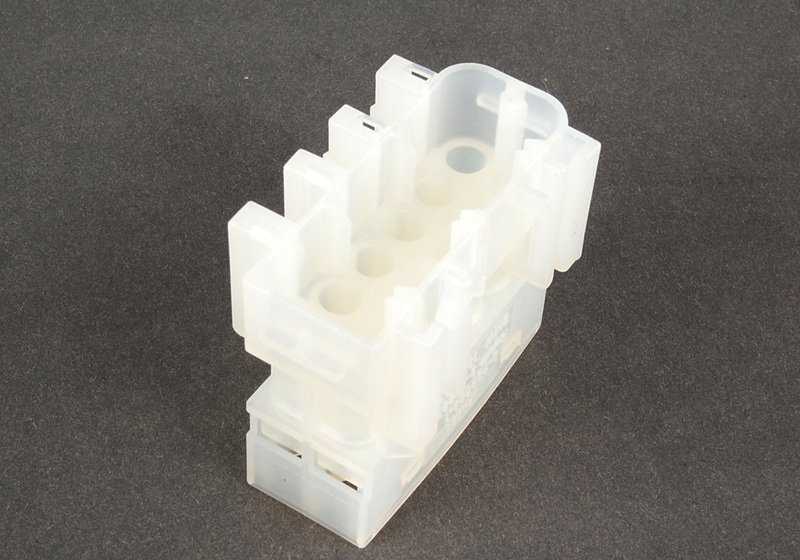Caja de enchufe blanco OEM 61131378137 para BMW E36, E90, E91, E92, E93, E39, Z3. Original BMW.