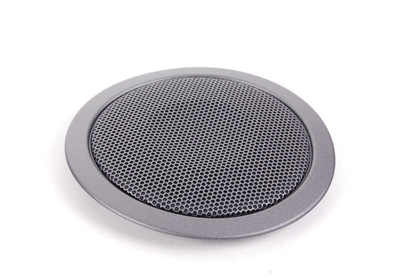Embellecedor interior puerta OEM 51417128899 para BMW Z4 E85 {2.0i, 2.2i, 2.5i} (producción 2002-2008). Color gris plateado. Original BMW.