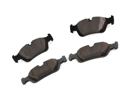 Juego de pastillas de freno OEM 34116761244 para BMW E36, E46, Z3, E85. Original BMW.