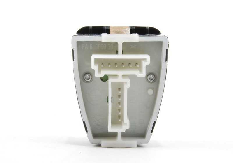 Mando de ajuste y plegado eléctrico de retrovisores OEM 61318373732 para BMW E46. Original BMW.
