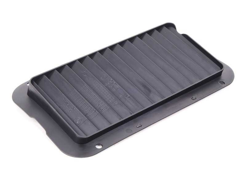 Conducto guía de aire para radiador de aceite motor (derecha) OEM 51747194460 para BMW E82 y E88 135i y 135is. Original BMW.