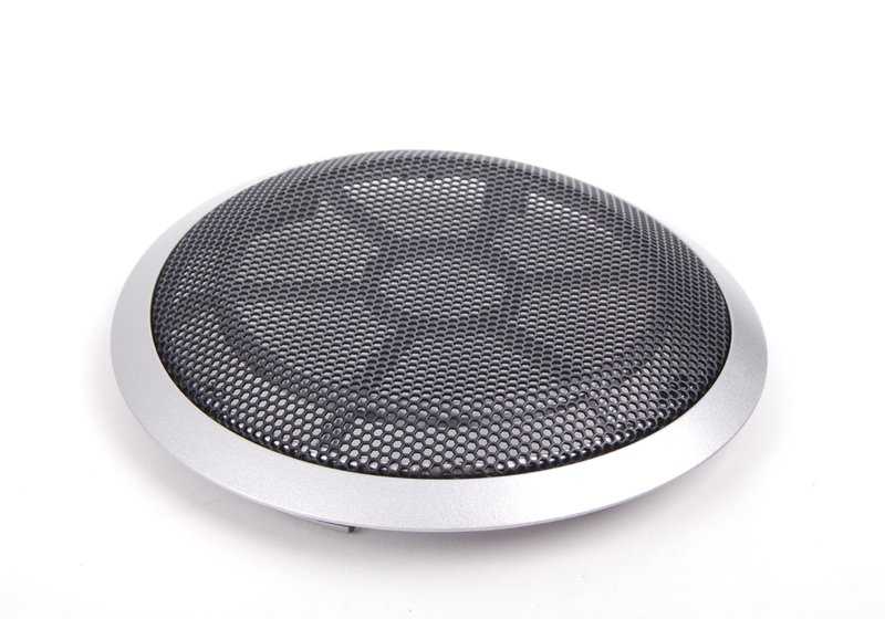 Parrilla altavoz izquierdo OEM 51418045697 para BMW E92, E93. Original BMW.