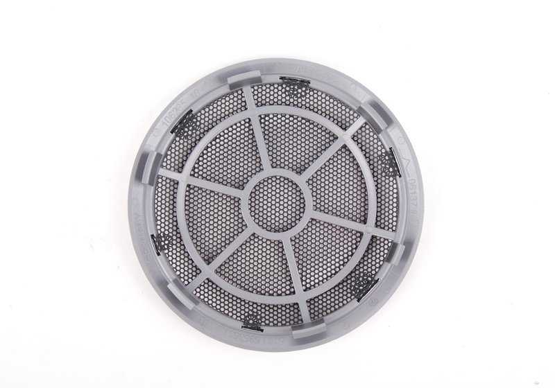 Parrilla altavoz izquierdo OEM 51418045697 para BMW E92, E93. Original BMW.