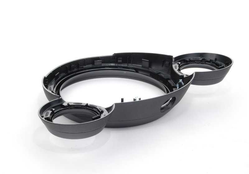 Anillo de adorno Piano Black OEM 51459810000 para MINI Countryman R60, Paceman R61. Original MINI.