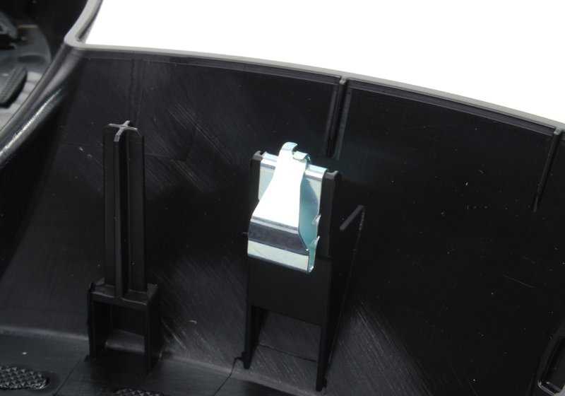 Anillo de adorno Piano Black OEM 51459810000 para MINI Countryman R60, Paceman R61. Original MINI.