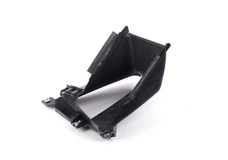 Conducto de aire para enfriador de aceite motor delantero derecho OEM 51748046326 para BMW E82, E88. Original BMW.