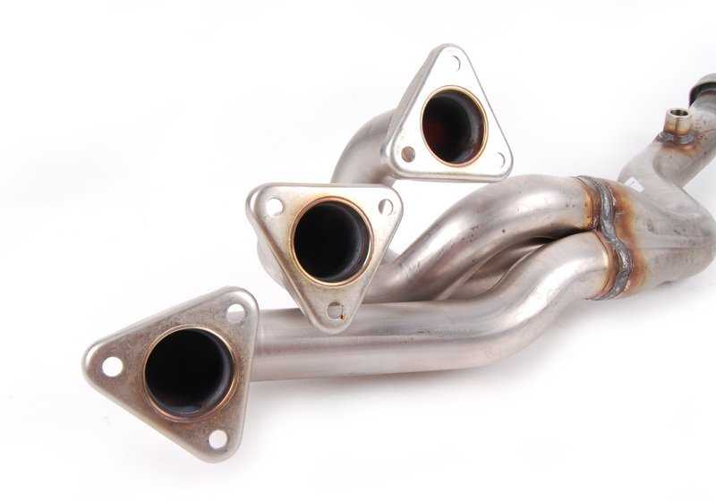Colector de escape delantero OEM 11627830658 para BMW E36, E46, Z3 (cilindros 1-3). Original BMW.