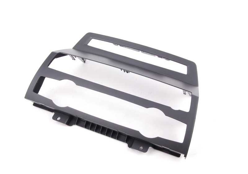 Matte Black Center Frame OEM 51456967464 for BMW X5 (E70) and X6 (E71, E72). Genuine BMW.