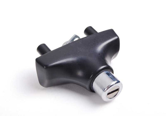 Cierre de maletero con llave OEM 51241911948 para BMW E30 316 y 316i. Compatible con todos los modelos E30 de 1982 a 1989. Recambio original BMW.