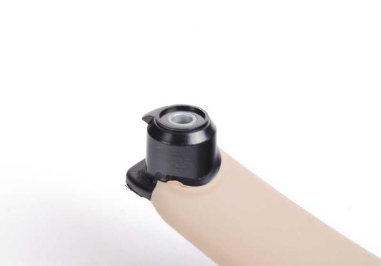 Soporte manilla derecha SAVANNABEIGE OEM 51416969404 para BMW X5 E70, X5 E70 LCI, X6 E71, X6 E72 Hybrid. Original BMW.