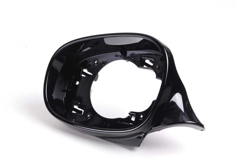 Soporte izquierdo para retrovisor exterior Shadow-Line OEM 51167220561 para BMW E81 {116d,116i} compatibles. Original BMW.