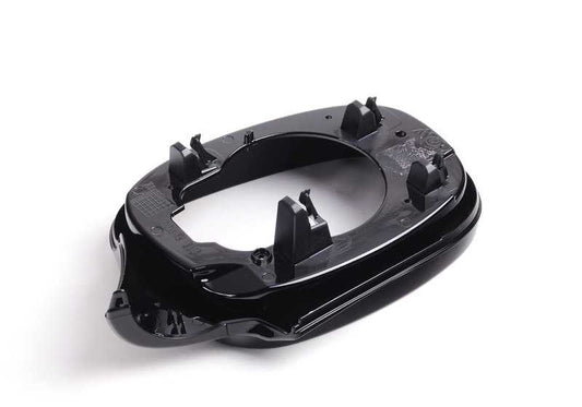 Soporte izquierdo para retrovisor exterior Shadow-Line OEM 51167220561 para BMW E81 {116d,116i} compatibles. Original BMW.