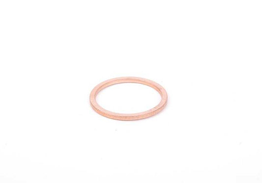 Arandela de sellado de cobre OEM 07119963342 para BMW E36, E46, E12, E28, E34, E39, E24, E32, E38, Z3, E85, E86. Pieza original BMW. Ideal para mantener estanqueidad en sistemas de aceite o refrigeración.