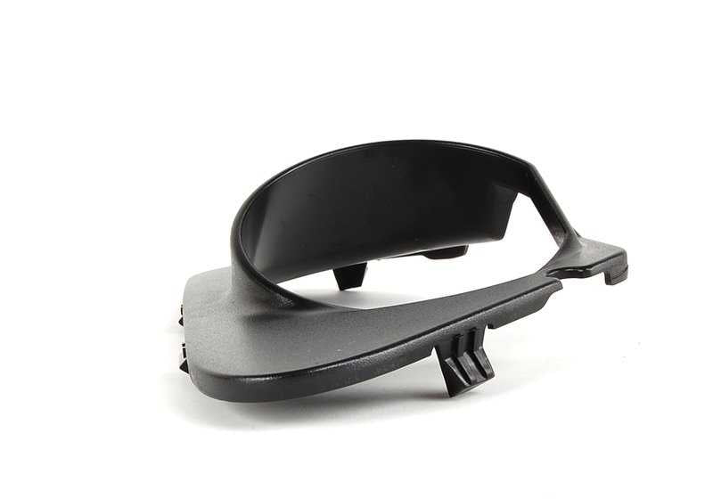 Moldura antinieblas derecha OEM 51117055526 para BMW E63 y E64. Original BMW.