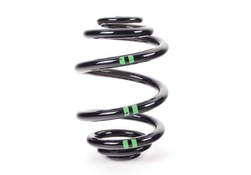 Muelle de suspensión trasero OEM 33531095712 para BMW E36. Original BMW.