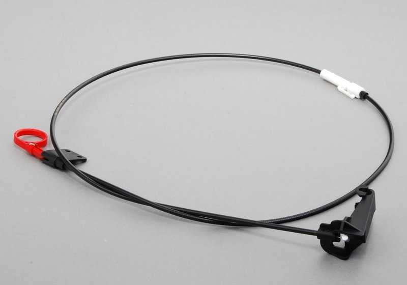 Système de déverrouillage d'urgence Capota OEM 54347123023 pour BMW Z4 E85 (Modèles 2.0i, 2.2i, 2.5i avec moteur N46 et M54). Compatible entre 2002 et 2008. BMW original.