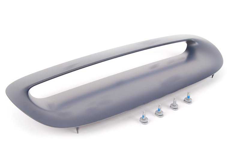 Entrada de aire capó delantero imprimada OEM 51137123430 para MINI R52, R53. Compatible con modelos Cooper y Cooper S. Original MINI.