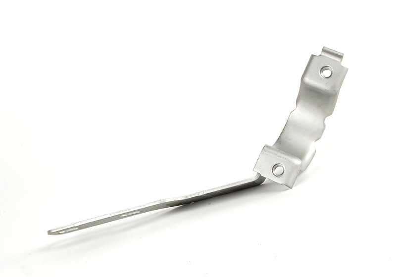 Soporte del sistema de escape OEM 18311728409 para BMW E36. Pieza original BMW. Ideal para fijar correctamente el escape bajo el vehículo. Compatible con versiones que montan transmisión 5HP18/THMR1.