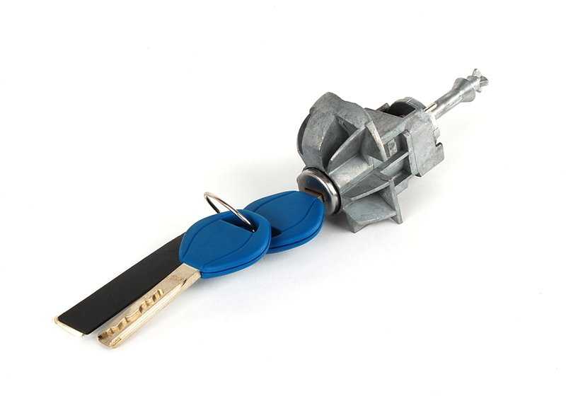Cerradura con llave izquierda OEM 51218244051 para BMW E46. Original BMW.
