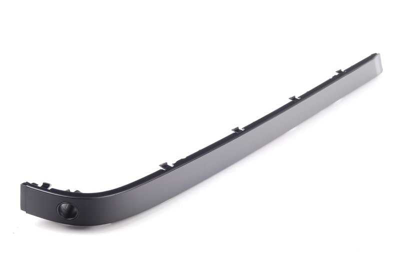 Moldura trasera izquierda OEM 51128169685 para BMW Serie 7 E38 (725tds, 728i) con cambio automático o manual. Años 1995-2001. Original BMW.