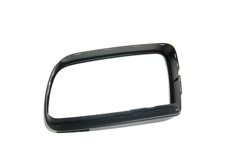 Soporte retrovisor derecho negro OEM 51167074954 para BMW Serie 5 {E60, E60N, E61, E61N}. Original BMW.