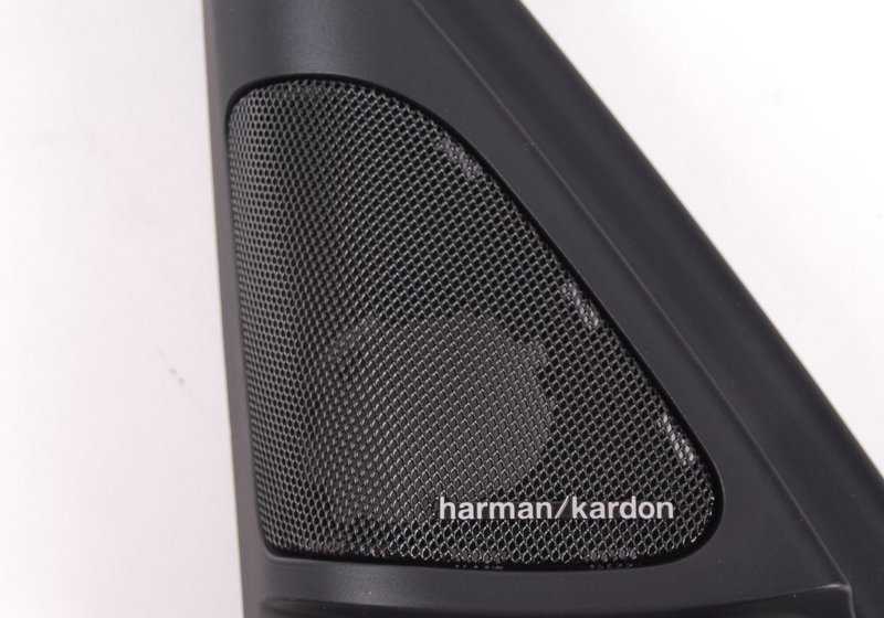 Cubierta de marco de ventilación puerta delantera izquierda OEM 51337270891 para BMW Serie 3 E90, E91 LCI. Original BMW.