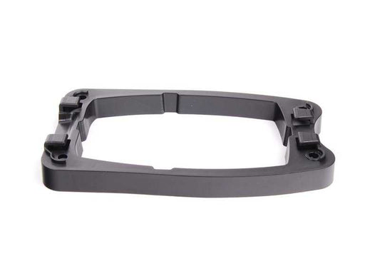 Marco decorativo consola central OEM 51169155987 para BMW E60 {520d, 520i} (2007-2009). Compatible con versiones diésel y gasolina, cambio manual y automático. Original BMW.