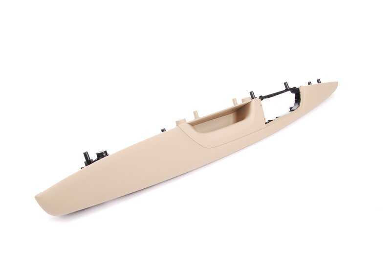 Impresberazo Porte gauche Beige OEM 51419146033 pour BMW E90, E91. BMW d'origine.