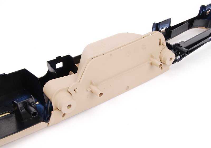 Impresberazo Porte gauche Beige OEM 51419146033 pour BMW E90, E91. BMW d'origine.