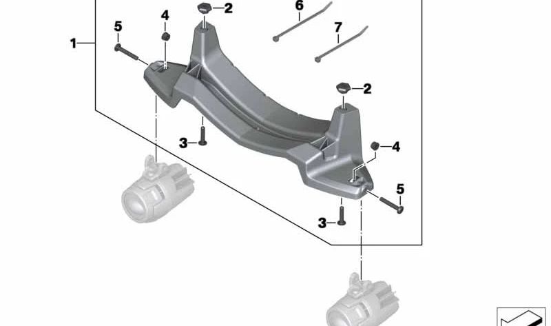 Inserto roscado OEM 77518529192 para BMW Motorrad C600 Sport, C650 GT, F700GS, F800GT, F800R, F800GS, F800GS Adv, F800ST, G650GS, R1200GS, K1300R, K1300S. Original BMW Motorrad.