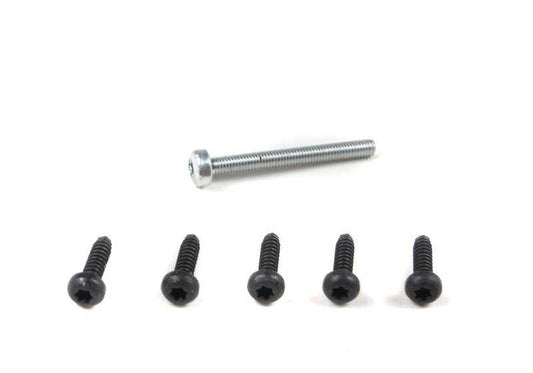 Juego de clips de montaje OEM 51168044793 para BMW E82, E90, E92, E93. Compatible con M3 y M Coupé. Original BMW.