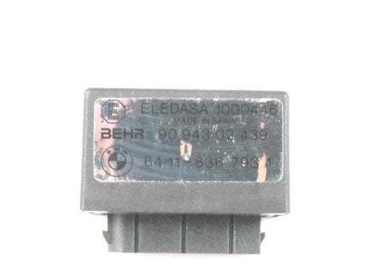 Module de commande de climatisation OEM 64118367931 pour BMW E36 et Z3. BMW d'origine.