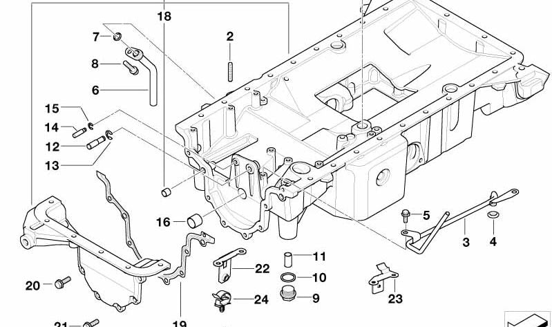 Soporte de conexión eléctrica OEM 12521407439 para BMW E52. Original BMW.