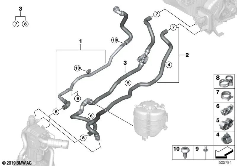 Schlauchunterstützung für BMW 1 E81 -Serie E82, E87, F20, F21, F40 Serie 2 F22, F23, F44 Serie 3 E90, E91, F30, F31, F34, F80, G20 Serie 4 F32, F33, F36 Serie X1 F48 X2 F39 Serie X3 F25 Serie X4 F26 Serie X6 E71 Serie Z4 E89 (OEM 64216951110). Herkunft