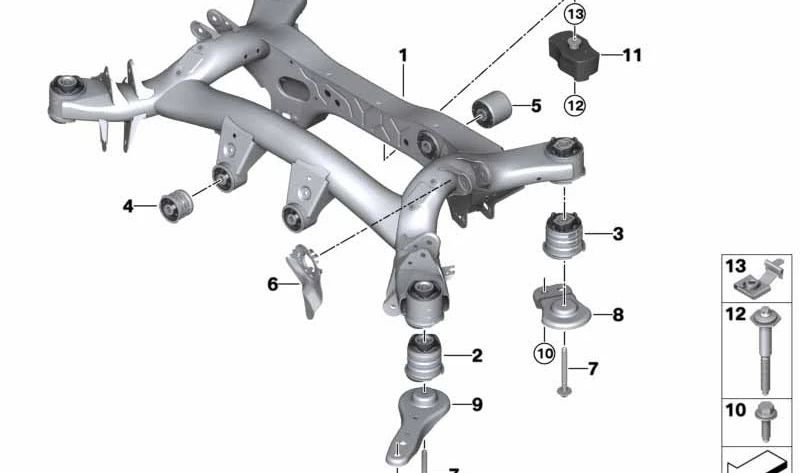 Tilger pour BMW Z4 G29 (OEM 33306874258). BMW d'origine
