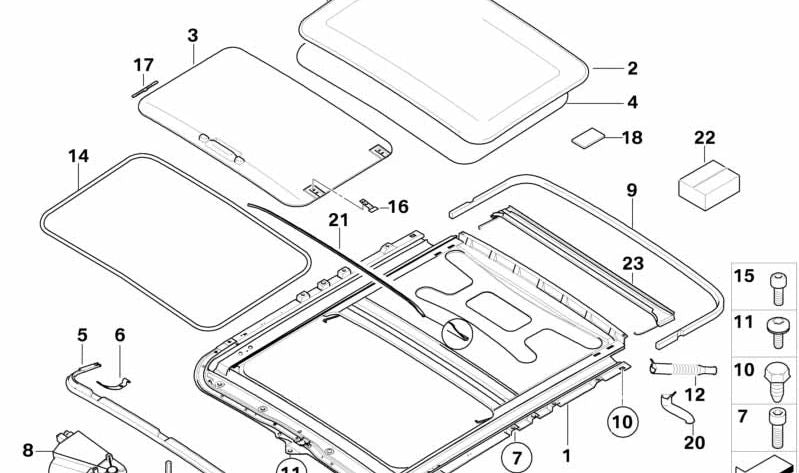 Beige OM 54128226607 Nastro a colori per la BMW E46 {316i, 316CI} Tutti i modelli compatibili. BMW originale.