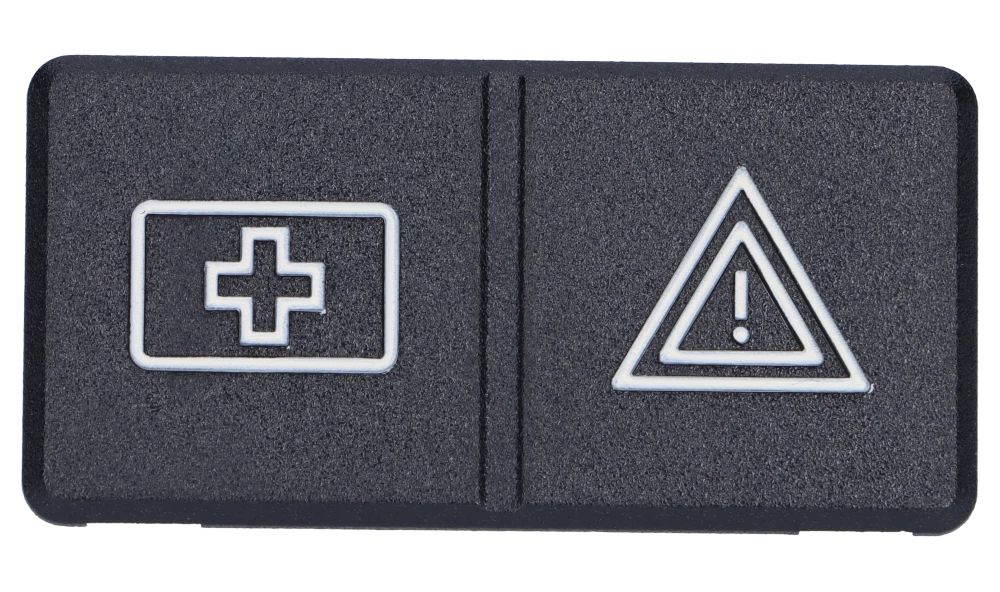 Warning Triangle / First Aid Pictogram for BMW 1 Series E81, E87, E87N, 3 Series E91, E91N (OEM 51477151872). Original BMW
