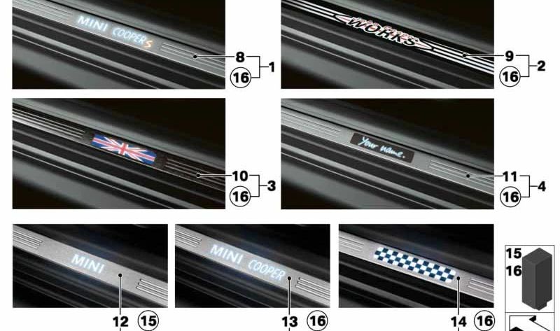 OEM current inverter 51472150905 for BMW E81, E82, E87, E88, E90, E91, E92, E93, E60, E61, E70, E71, E72 and Mini R50, R52, R53, R55, R56, R57, R58. Original BMW and Mini.