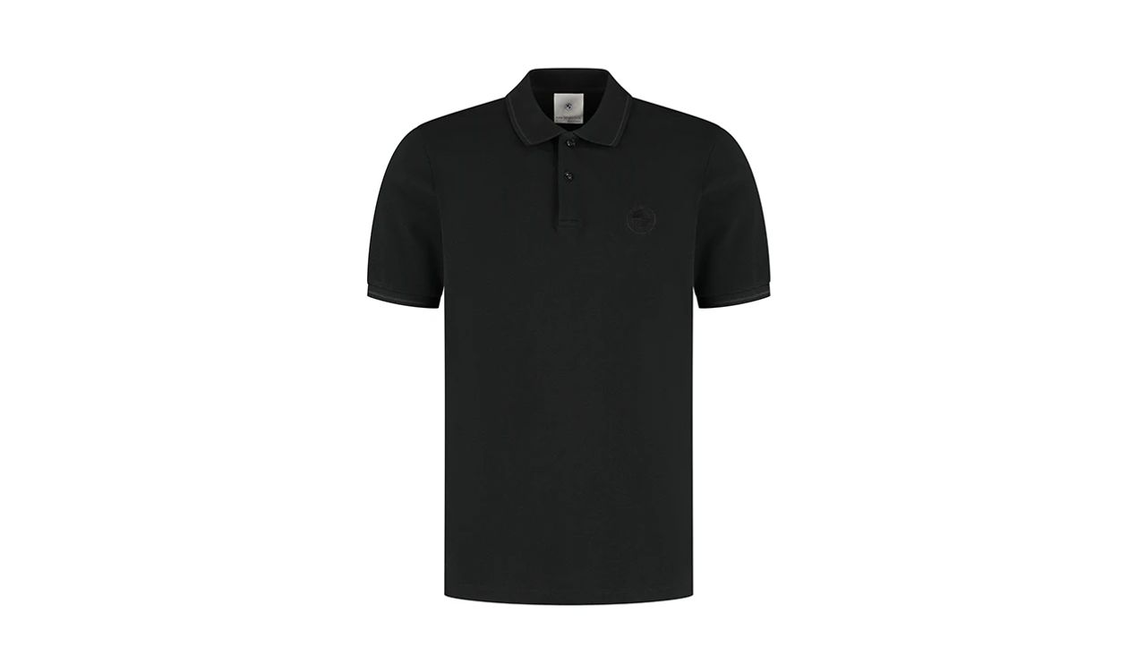 Polo de hombre original BMW negro con logo bordado, 100% algodón, tallas S a XXL. OEM 80145B5F540 para BMW {todos los modelos}. Producto original BMW.