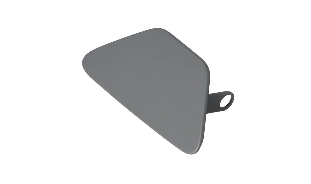 Tapa remolque delantera imprimada izquierda OEM 51118048679 para BMW F10, F11. Original BMW.