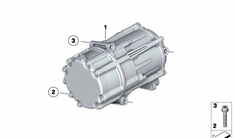 Tornillo cilíndrico para BMW Serie 5 F07, F10, F11, Serie 6 F06, F12, F13, Serie 7 F01, F02, F04, X5 E70, F15, X6 E71, F16 (OEM 07129906169). Original BMW